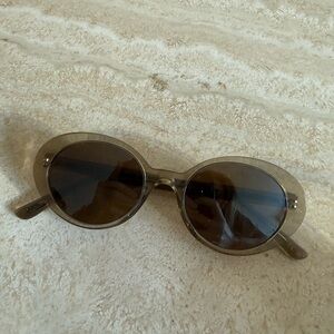 Oliver Peoples Brown Sunglasses - Lumar style
